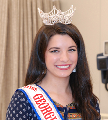 Callie Rice of Fortson is a force to be reckoned with. The 18-year-old home school graduate and ninth out of ten children is a full time Columbus Technical College student and was recently named the 2018 Miss Goergia Collegiate America.