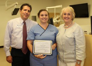 Cauley is the latest Columbus Technical College dental hygiene student to win the Emile T. Fisher Foundation Scholarship